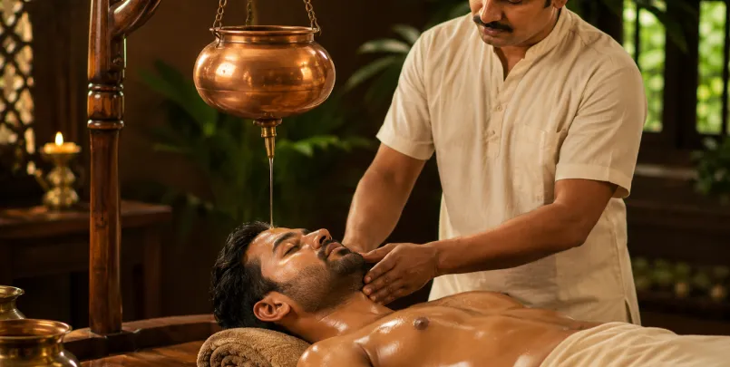 Ayurvedic body massage