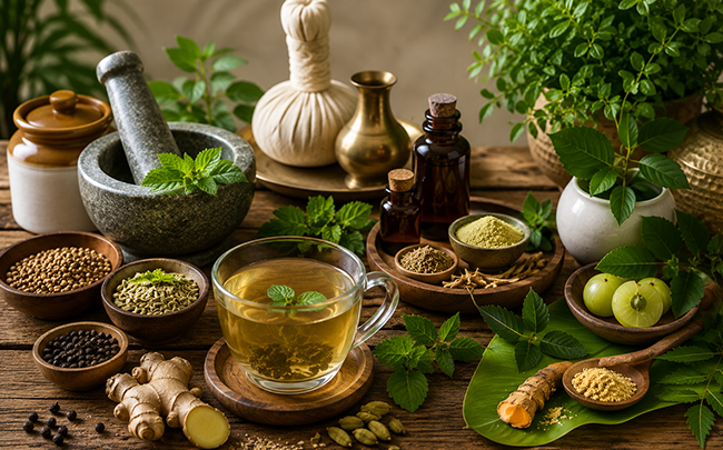 Ayurveda for bloating stomach treatment